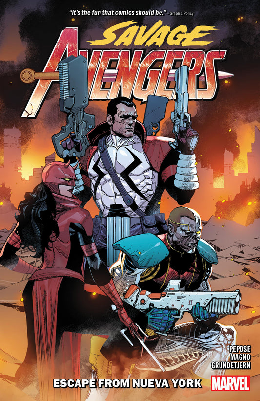 Savage Avengers Vol 2 Escape From Nueva York