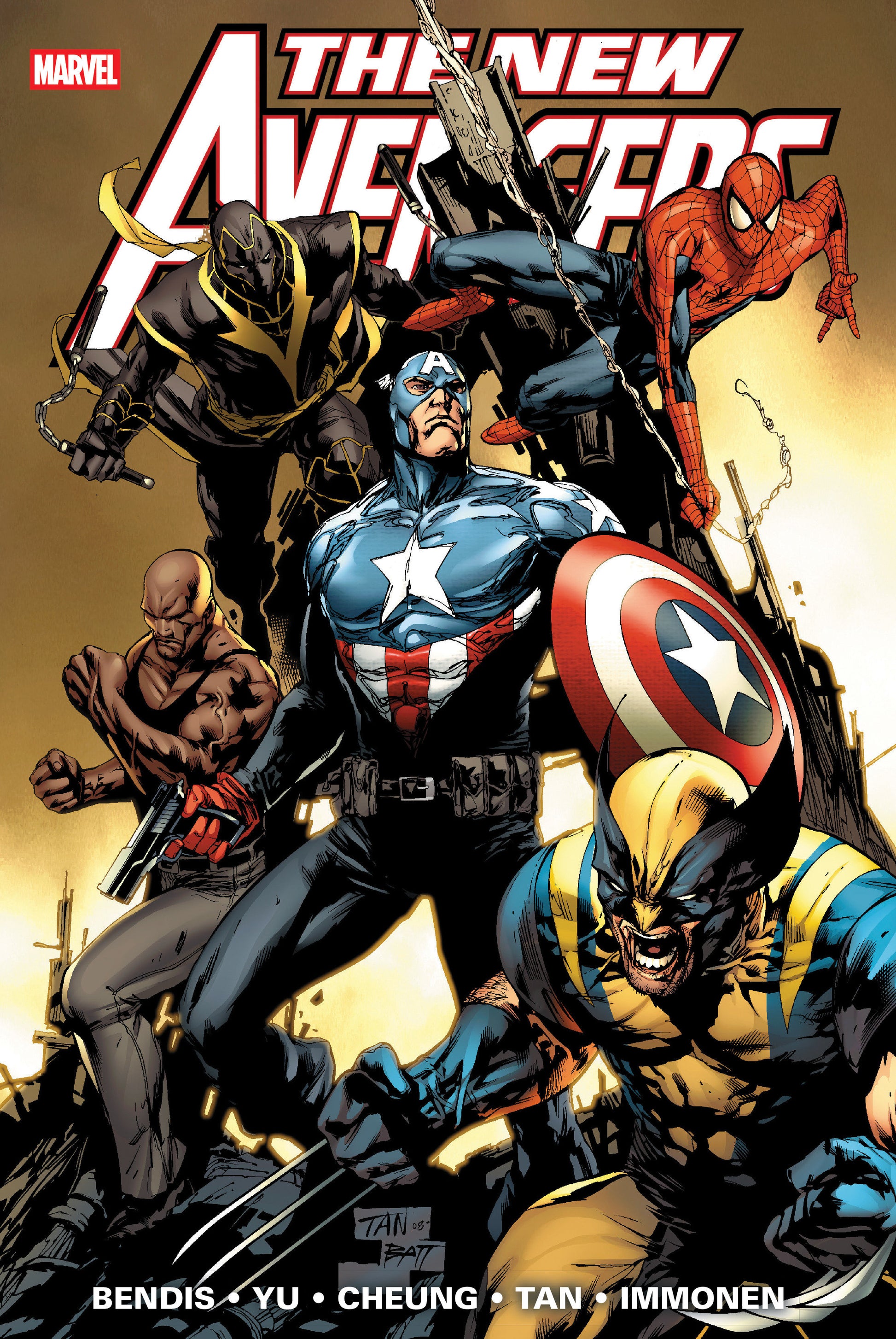 New Avengers Omnibus Vol. 2 Billy Tan Cover