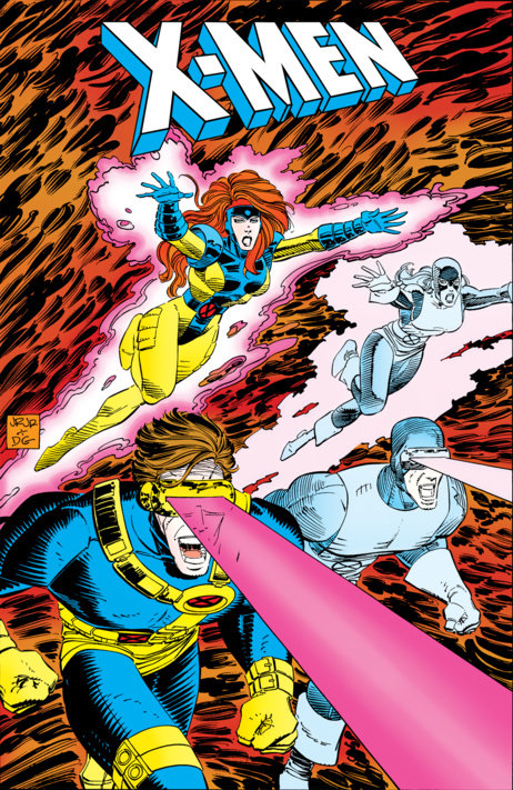 X-Men: Blue & Gold - Bloodties Omnibus John Romita Jr. Cover [DM Only]