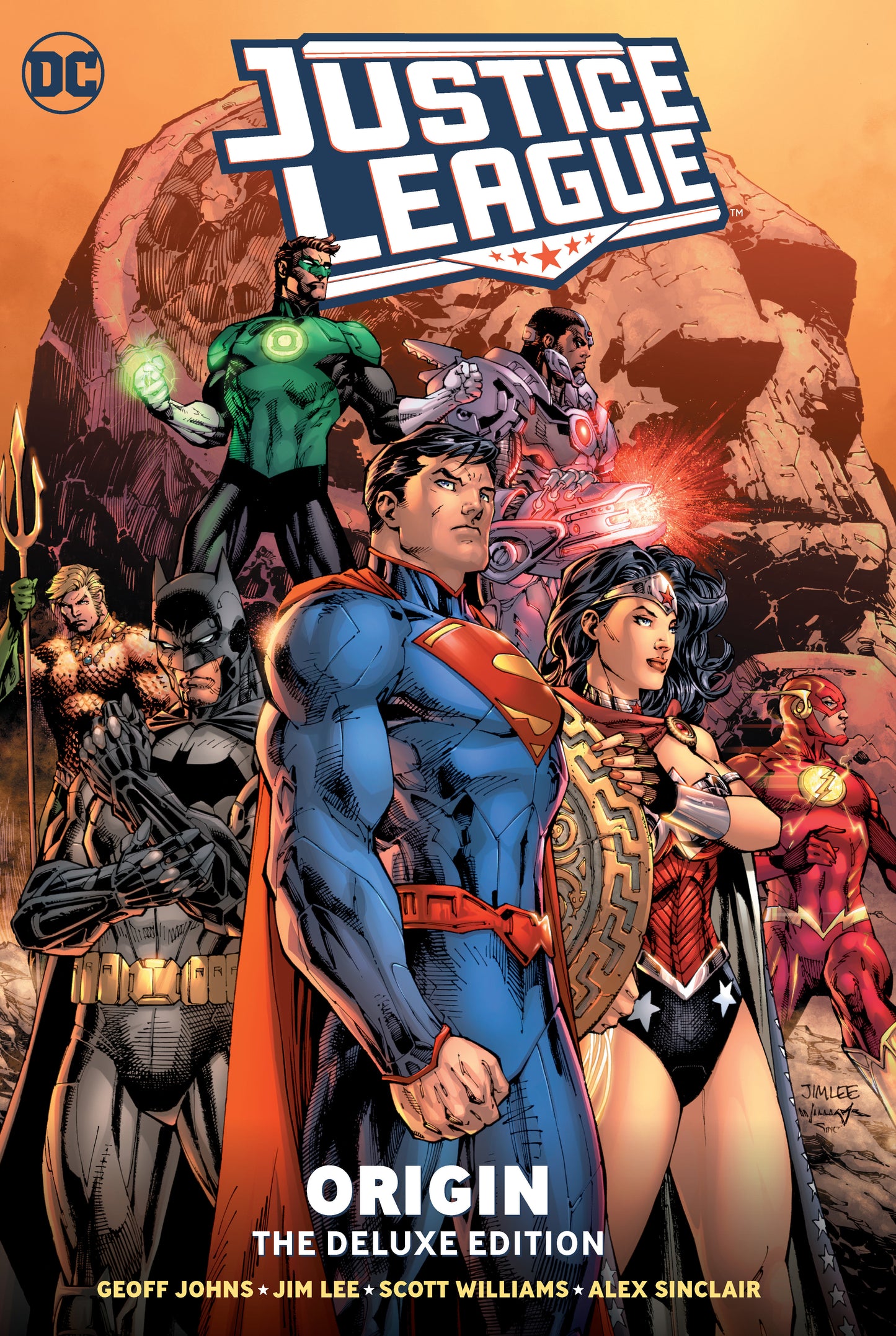 Justice League: Origin Deluxe Edition Hardcover