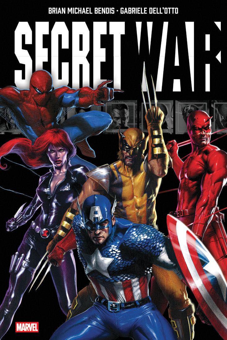 Secret War by Brian Michael Bendis Omnibus Gabriele Dell'Otto Classic Costumes Cover