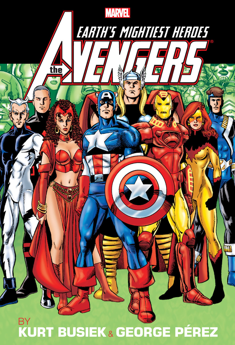 Avengers by Busiek and Perez Omnibus Vol. 2 George Perez 25th Issue Cover [New Printing]