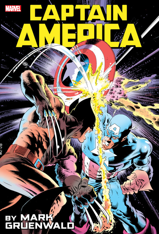 Captain America by Mark Gruenwald Omnibus Vol. 1 Zeck Captain America vs. Wolverine Cover